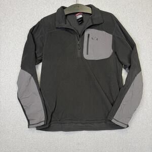 The North Face Men’s Sweater Medium 1/4 Zip Pullover Fleece Mock Neck Outdoor